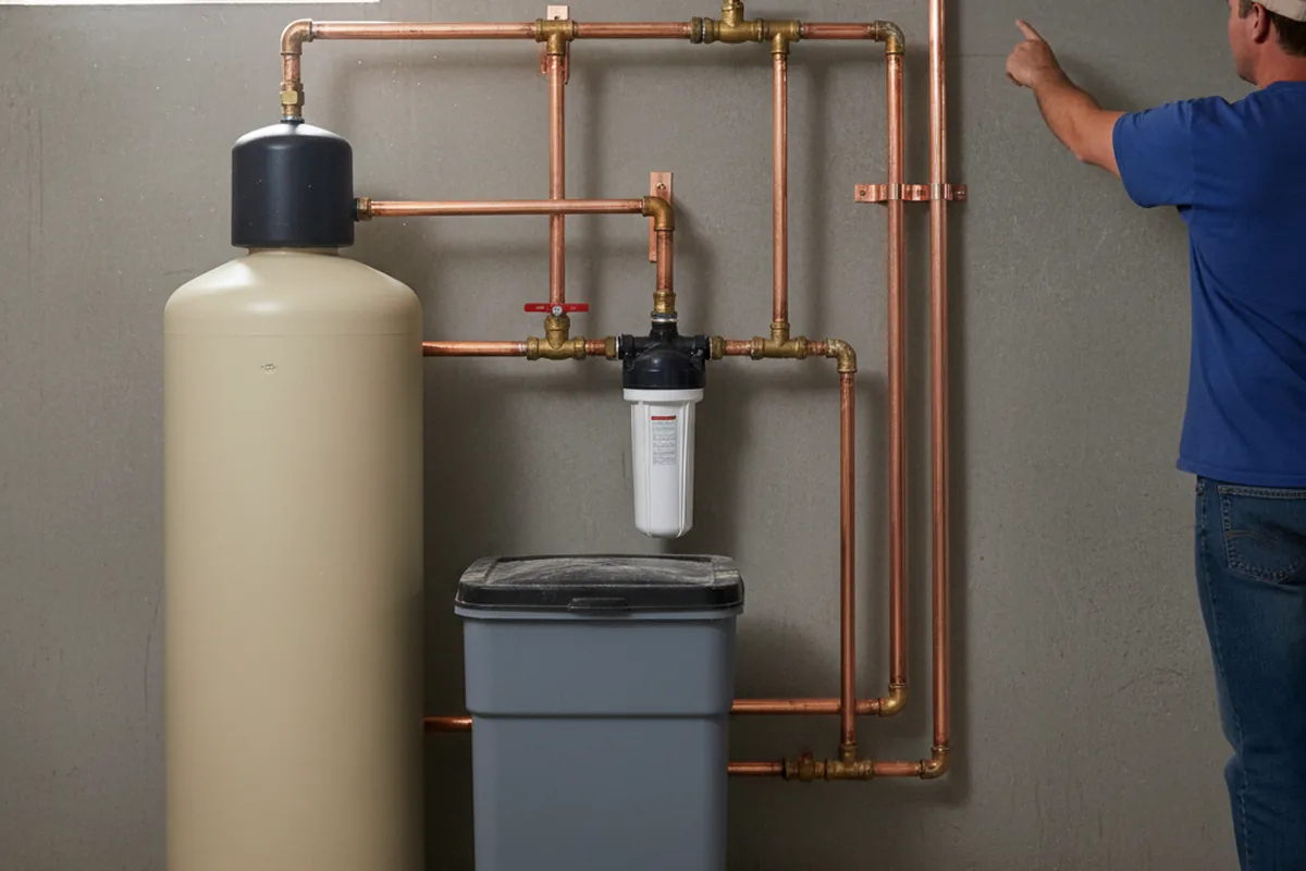 Whole-house water treatment system installed in Charleston Afb